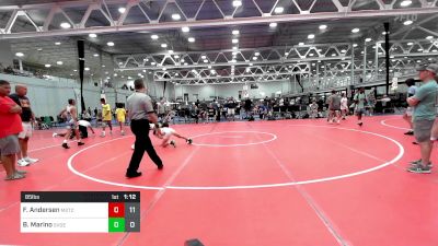 85 lbs Rr Rnd 4 - Finn Andersen, M2TC-NJ vs Ben Marino, Savage Wrestling