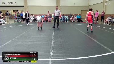 92 lbs Round 4 - Cameron Snyder, TCWC vs Knox Ritchie, Minion