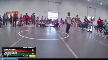 70 lbs Placement (4 Team) - Aria Bushaw, Carolina Reapers vs Jackson Lowe, Eastside