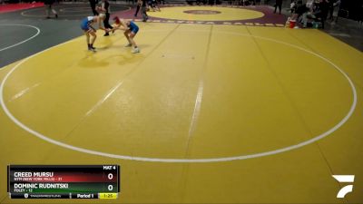 135 lbs Quarterfinal - Dominic Rudnitski, Foley vs Creed Mursu, NYM (New York Mills)