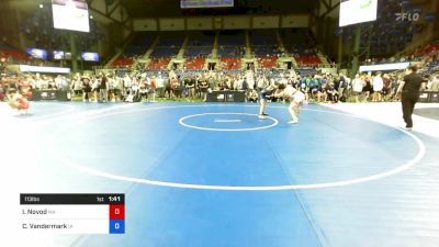 113 lbs Cons 64 #2 - Isaac Novod, Massachusetts vs Cale Vandermark, Iowa