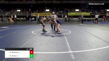 155 lbs Consi Of 4 - Desarae Matheny, Dixie State vs Sara Ochoa, Central Florida