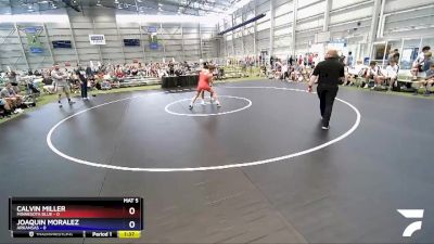 138 lbs Quarters & 1st Wb (16 Team) - Calvin Miller, Minnesota Blue vs Joaquin Moralez, Arkansas