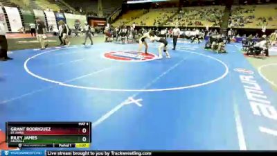 150 Class 2 lbs Quarterfinal - Grant Rodriguez, St. James vs Riley James, Cassville