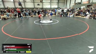 132 lbs Champ. Round 2 - Nathan Curry, WA vs Tyler Fleshman, WA