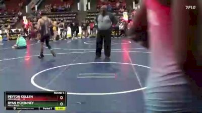 150 lbs Round 3 (4 Team) - Peyton Collen, Ninja Killer vs Ryan Mckenney, Ninja Gold