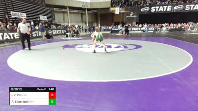 1B/2B 126 Quarterfinal - Yolo Paz, Liberty Bell vs Aksel Espeland, Darrington