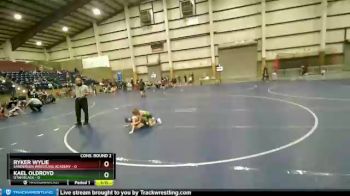 45 lbs Semis & Wb (16 Team) - Ryker Wylie, Sanderson Wrestling Academy vs Kael Oldroyd, Utah Black