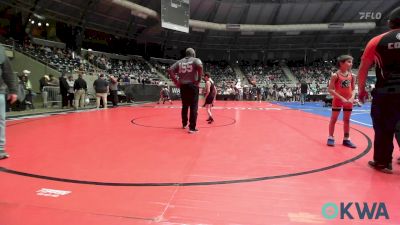 64 lbs Round Of 16 - Leo May, Runestone vs Noah Nicely, Morris Wrestling Association