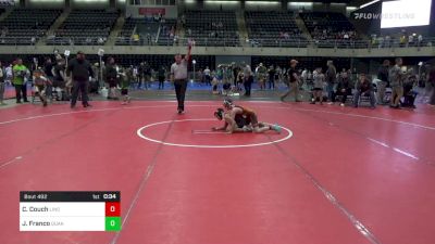 75 lbs Consi Of 4 - Colton Couch, Lincoln University vs Javi Franco, Quakertown