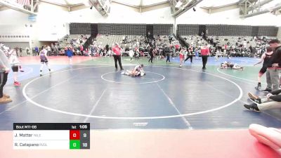 77 lbs Rr Rnd 6 - John Matter, Yale Street vs Ray Catapano, Revival Black