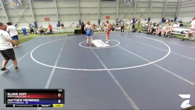 126 lbs Round 3 (8 Team) - Daxton Kline, Arkansas vs Henry White, Kansas Blue