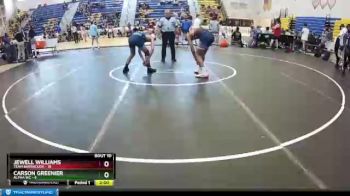 132 lbs Quarters & Wb (16 Team) - Carson Greenier, Alpha WC vs Jewell Williams, Team Barracuda