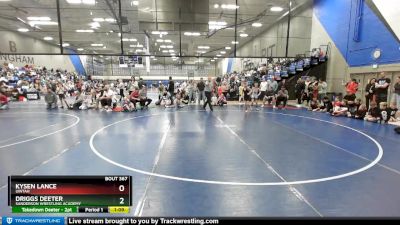 73 lbs Semifinal - Driggs Deeter, Sanderson Wrestling Academy vs Kysen Lance, Uintah