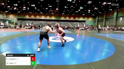 285c lbs Consi Of 16 #1 - Carson Linstad, Clackamas vs Austin Lane, Marian