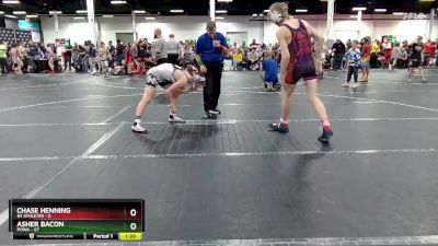 160 lbs Round 1 (4 Team) - Asher Bacon, POWA vs Chase Henning, 84 Athletes