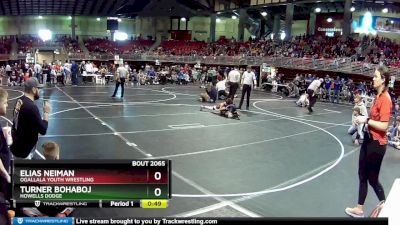 75 lbs Champ. Round 1 - Turner Bohaboj, Howells Dodge vs Elias Neiman, Ogallala Youth Wrestling