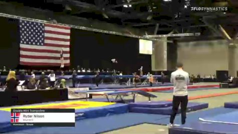 Ryder Nilson - Double Mini Trampoline, Wasatch - 2021 USA Gymnastics Championships