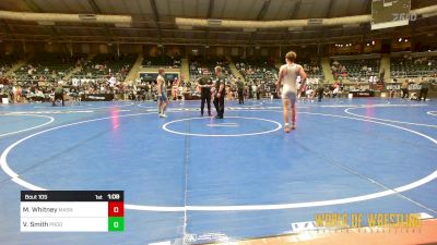 108 lbs Quarterfinal - Mason Whitney, Mat Assassins vs Van Smith, Prodigy Elite Wrestling