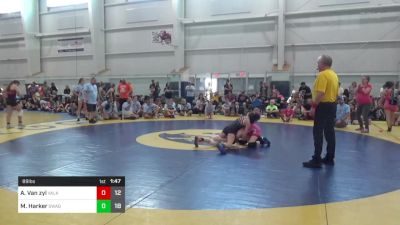 89 lbs Final - Ava Van Zyl, Valkyrie Girls WC vs Makenley Harker, Swag Sisters