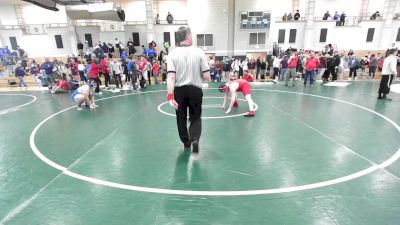 285 lbs 7th Place - Brook Strachan, Hingham vs Luke Tougas, Cumberland