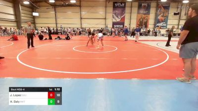 152 lbs Rr Rnd 1 - Jesus Lopez, Solid Tech Wrestling Club vs Halen Daly, Patton Trained Red