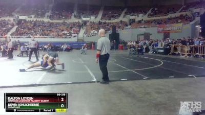 D3-215 lbs 1st Place Match - Dalton Loyden, American Leadership Academy Gilbert vs Devin Kinlicheenie, Snowflake