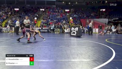 60 lbs Round Of 32 - Jayden Householder, Huntingdon vs Blake Proctor, Norwin