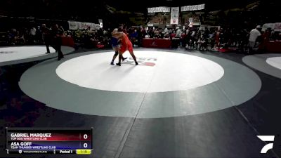 220 lbs Cons. Round 1 - Gabriel Marquez, Top Dog Wrestling Club vs Asa Goff, Team Thunder Wrestling Club