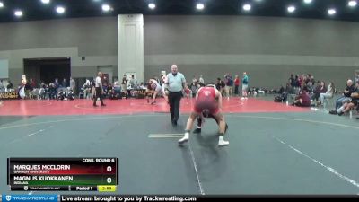 165 lbs Cons. Round 6 - Magnus Kuokkanen, Indiana vs Marques Mcclorin, Gannon University