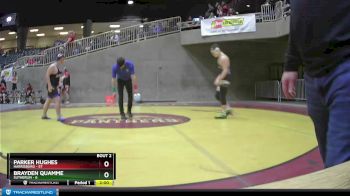 197 lbs Round 1 (4 Team) - Brayden Quamme, Sutherlin vs Parker Hughes, Harrisburg