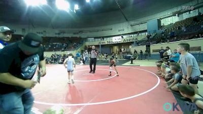 68 lbs Rr Rnd 2 - Isaias Galindo, Norman Grappling Club vs Ryder Risley, Division Bell Wrestling