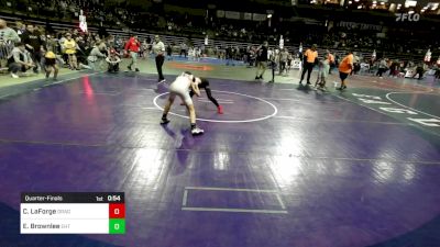 90 lbs Quarterfinal - Colin LaForge, Dragon Rtc vs Edward Brownlee, Eht