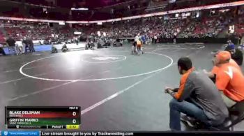 D3-145 lbs 5th Place Match - Blake Delsman, Reedsville vs Griffin Marko, Saint Croix Falls
