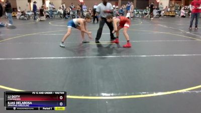 100/105 Round 1 - Jj Doty, Contenders vs Ilias Delarosa, Spartans Wrestling