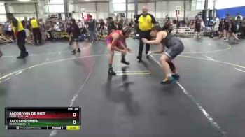 140 lbs Round 1 (6 Team) - Jackson Smith, Death Squad vs Jacob Van De Riet, Fight Club