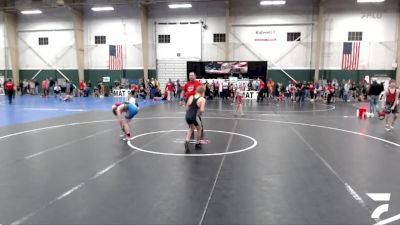 100 lbs 3rd Place Match - Zander Berning, Unattached vs Cameron Meisner, Wray Wrestling Club