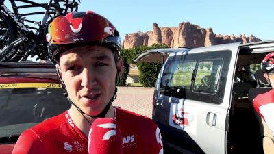 Lotto-Soudal Tuning Lead-out Train in Saudi Tour