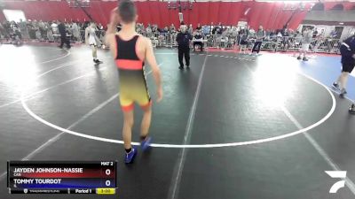 120 lbs Cons. Round 2 - Jayden Johnson-Nassie, CAN vs Tommy Tourdot, IL