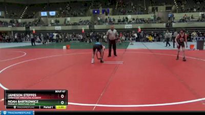 95 lbs Semifinal - Noah Bartkowicz, Pinnacle Wrestling Club vs Jameson Steffes, Sarbacker Wrestling Academy