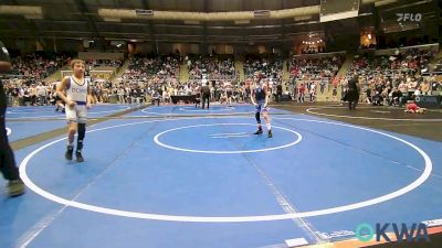 61 lbs Consi Of 16 #2 - Wyatt Miller, Chandler Takedown Club vs Mason Byers, Deer Creek Wrestling Club