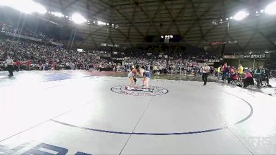 Girls 3A/4A 145 Champ. Round 1 - Aiyana Marquez, West Valley (Yakima) (Girls) vs Katherine Strickland, Hazen (Girls)