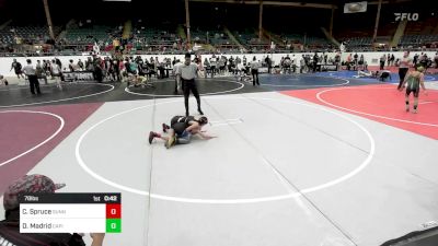 78 lbs Consolation - Deacon Madrid, Capital City Jr WC vs Cohen Spruce, Sunnyside