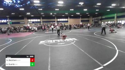 58 lbs Semifinal - Nathan Beckham, Ocrtc vs Ares Duarte, California Grapplers