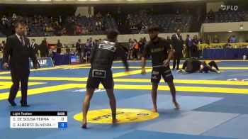 CLEBER DE SOUSA FERNANDES vs CARLOS ALBERTO OLIVEIRA DA SILVA 2022 World IBJJF Jiu-Jitsu No-Gi Championship