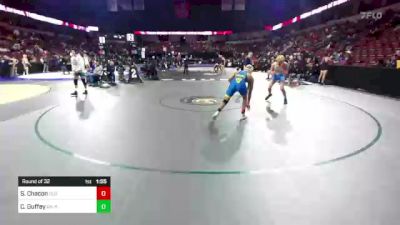 152 lbs Round Of 32 - Samuel Chacon, Clovis (CS) vs Collin Guffey, Granite Hills (SD)