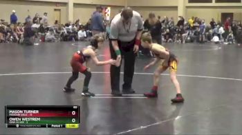 60 lbs Finals (2 Team) - Owen Westrem, Iowa Silver vs Mason Turner, Missouri Gold