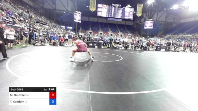 152 lbs Rnd Of 64 - Matthew Gauthier, New Jersey vs Ty Koedam, Iowa