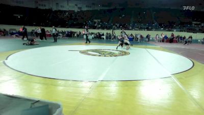 123 lbs Round Of 16 - Jolee Thomas, Plainview Junior High vs Bailie Hanshew, Sallisaw Takedown Club