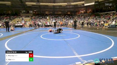 58 lbs Consi Of 16 #2 - Jiggs Mayfield, R.a.w. vs Eli Metcalf, Choctaw Ironman Youth Wrestling